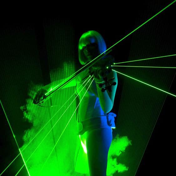 Laser Electric Violin Solo